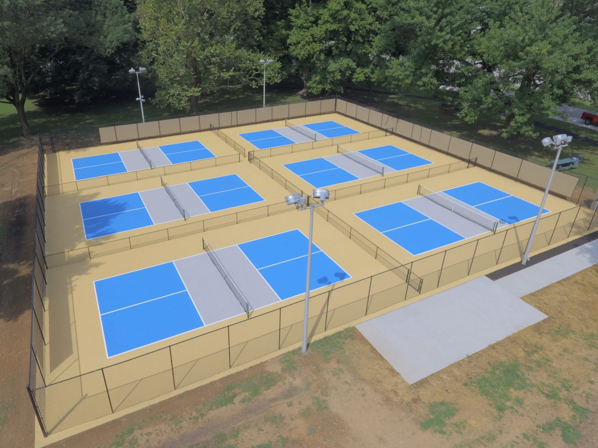 Dịch vụ thi công sân Pickleball tại Hà Nội giá tốt nhất 2026