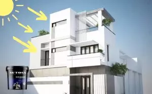 Lựa chọn sơn chống nóng tường nhà đúng cách giúp giảm nhiệt độ từ 5 - 10°C