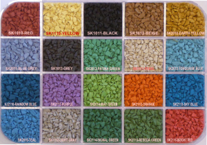 Sản xuất hạt cao su Epdm cho bề mặt Sân chơi trẻ em & Sân thể thao.