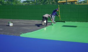 Báo giá sơn sân tennis bề mặt Asphalt - SuKa Eco A1213