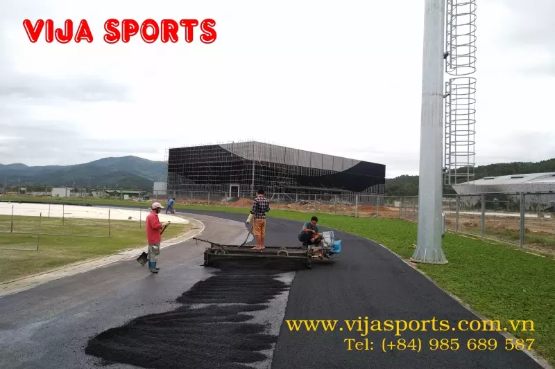 Cung cấp thảm cao su bề mặt đường chạy điền kinh