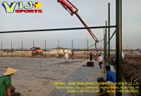 THI CÔNG SÂN BÓNG RỔ, SÂN CHƠI TRẺ EM TẠI VINHOMES RIVER SIDE 2