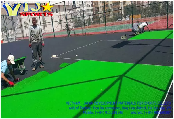 DỰ ÁN THI CÔNG SÂN BÓNG RỔ TẠI VINHOMES RIVERSIDE