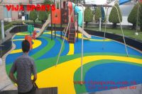 THI CÔNG SÀN CAO SU EPDM TẠI KHU XI RIVERVIEW PALACE